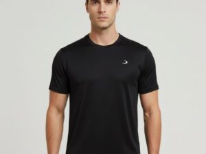 Upgrade your workout wardrobe with this premium men's t-shirt, designed for both performance and