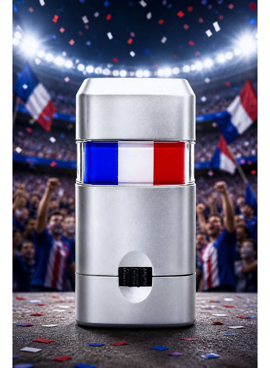 France Face Paint Sticks Red, White & Blue Flag Makeup for Sports Fans, Kids & Parties - Image 2