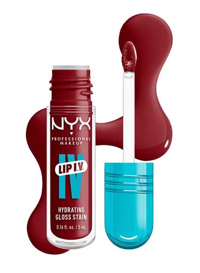 Lip Iv Hydrating Gloss Stain Lip Gloss + Serum Up To 12Hr Hydration High Pigment Wet Shine Finish - Image 3