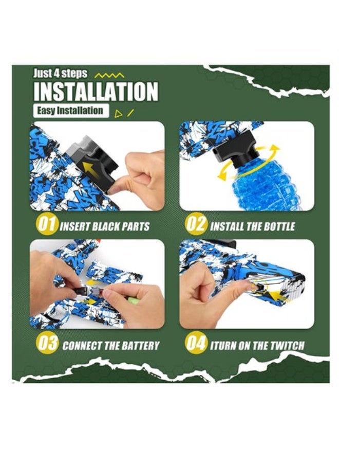 Gel Ball Blaster Gun + 50,000 Pcs Extra Gel Beads - Image 3