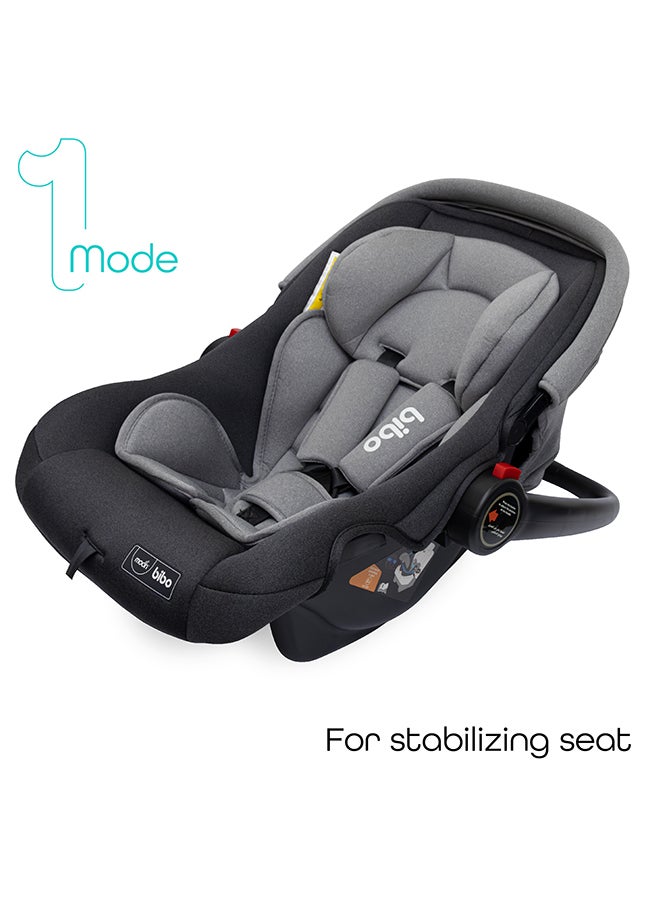 Bibo Baby Carrier And Car Seat – Full Body Support Cushion, Group 0+ (0M+), Lightweight Infant Seat - Image 2