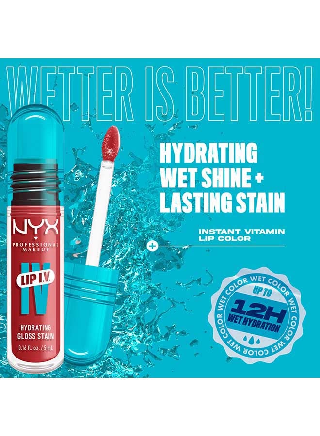 Wetter is better! It's Lip IV! Hydrating gloss stain. Instant wet shine. Over-time lip stain. In 16 - Image 5