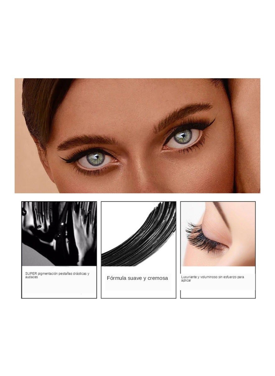 Mascara Black Volume And Long Waterproof Extreme Volume Matte Makeup Mascara Intense Length Lasting - Image 4