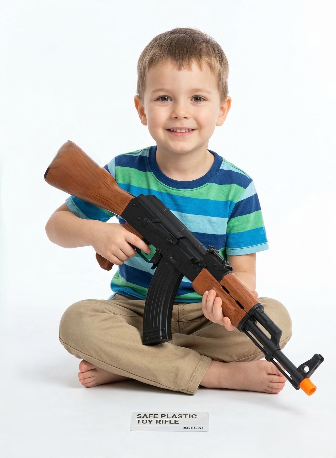 Electricomotion Toy Gun, Toy Gun Soft Bullets Education Toy, Classic Style Toy Blaster with Soft - Image 2