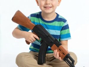 Electricomotion Toy Gun, Toy Gun Soft Bullets Education Toy, Classic Style Toy Blaster with Soft