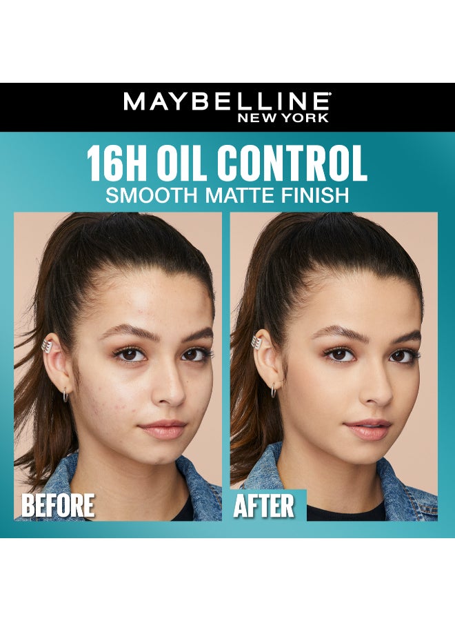 Fit Me® Matte + Poreless Foundation face makeup. This lightweight foundation mattifies and refines - Image 4