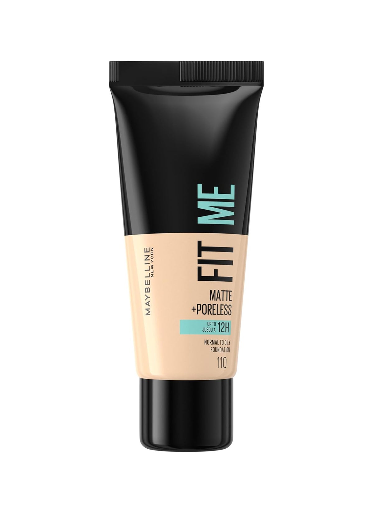 Fit Me® Matte + Poreless Foundation face makeup. This lightweight foundation mattifies and refines