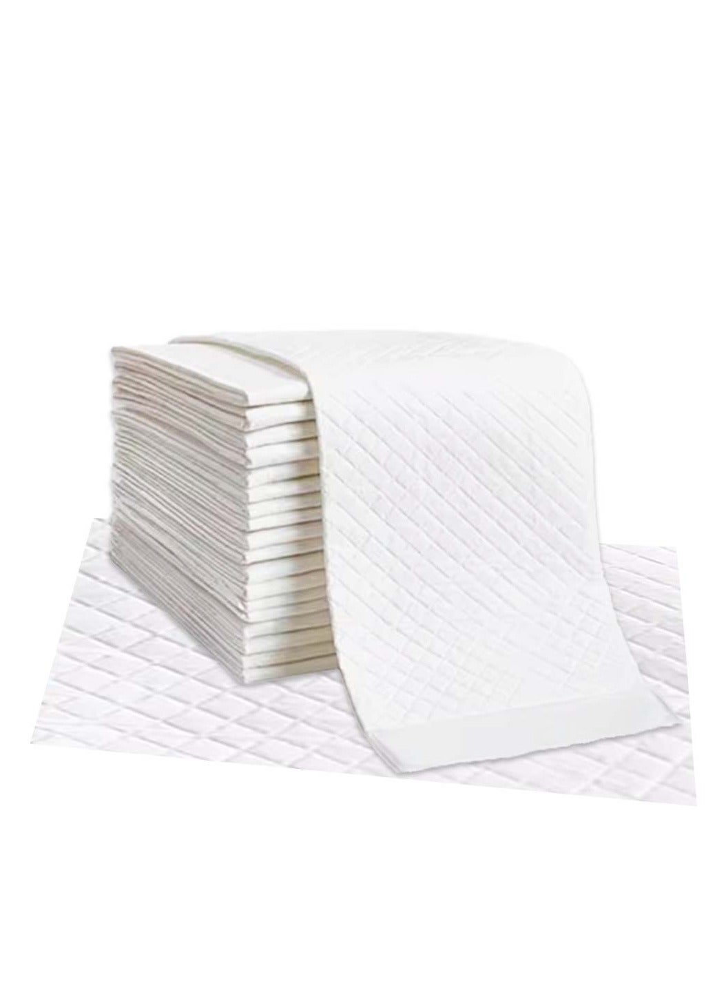 Disposable Changing Mats Pack of 30 mats are single-use mats designed for changing diapers or