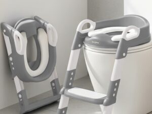 Aura Baby Potty Seat With Ladder For Western Toilets Kids Toilet Potty Training Seat For Baby With