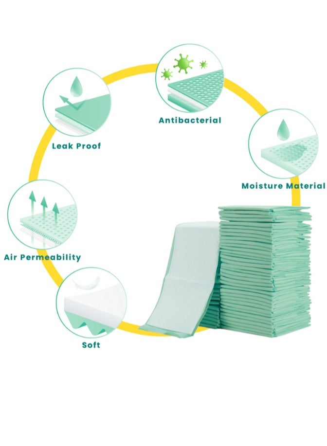 Pack Of 30 Disposable Changing Soft Ultra Absorbent Waterproof Diaper Mess-Free Changing Mat Liners - Image 2