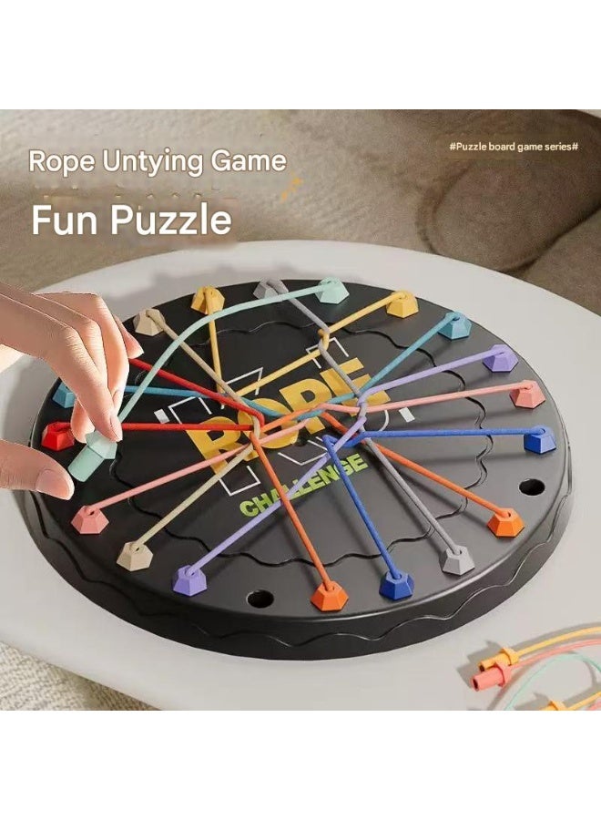Unraveling the rope battle challenge board game toys for children puzzle logic thinking development - Image 2