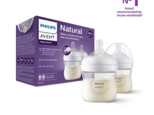 Brand: philips avent, type: baby bottle, capacity: 125 ml, set of 2, newborn flow teat, petals