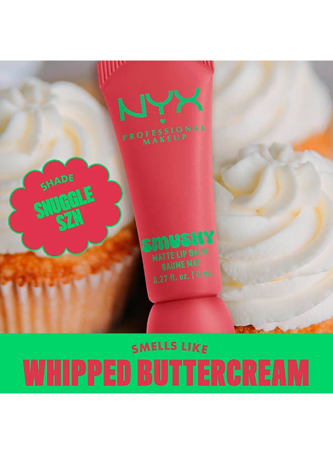 Smack! Smooch! Smushy! Meet the all NEW Smushy Matte Lip Balm! This vegan lip formula is your - Image 3