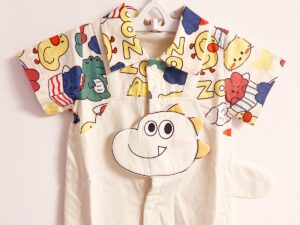 Baby Boy Romper – Soft Cotton Newborn Bodysuit with Snap Closure, One-Piece Outfit for Infants,