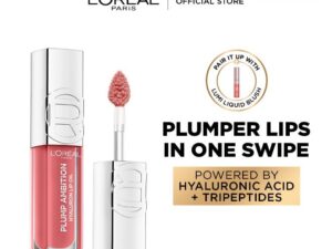 L’Oréal Paris Plump Ambition Hyaluron Lip Oil, Plumping Lip Oil With Hyaluronic Acid and