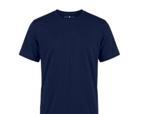 WHITE LEAF Men's Round Neck T-Shirt 1 Piece – 100% Combed Cotton Breathable Comfortable Casual