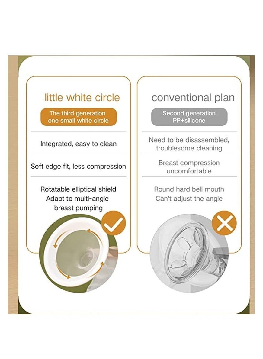 Electric Double Breast Pump with Lactation Function Wearable Hands Free Electric Automatic - Image 5