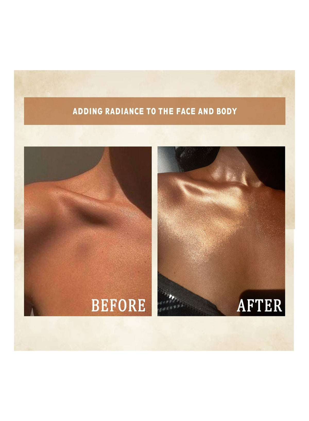 Body Shimmer Liquid Highlighter Oil Brighten Glow Glitter Waterproof Moisturising Smooth Makeup - Image 4