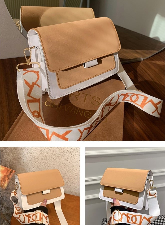 Women's Versatile PU leather Shoulder Bag, Ladies Retro Fashion Crossbody Bag Sling Bag Side Bag - Image 4