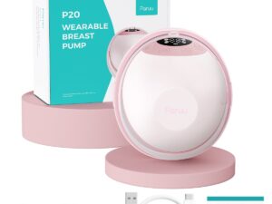 Paruu P20 Wearable Breast Pump combines efficiency with discreet comfort, featuring 12 suction