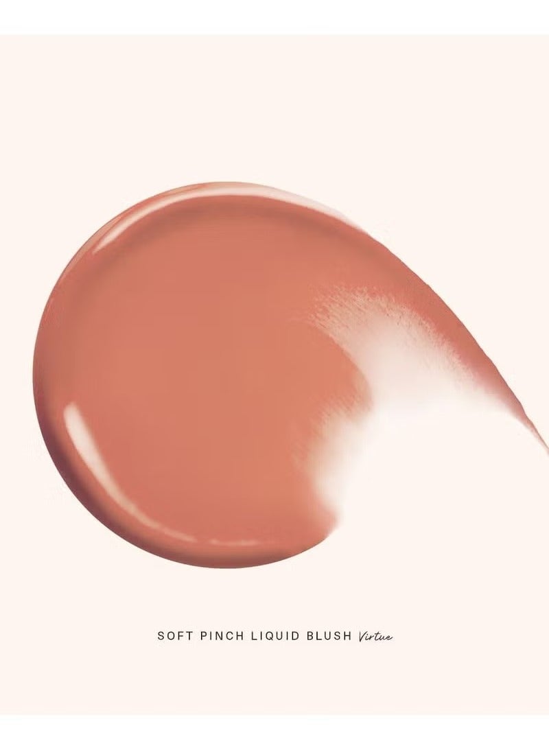 Experience a natural, radiant flush with Rare Beauty Soft Pinch Liquid Blush in Virtue — a soft - Image 5