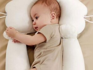 Prevent Flat Head: Adjustable curved pillow for baby prevent your little one from obtaining a flat