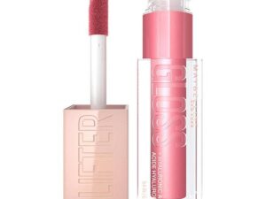 Maybelline New York’s Lifter Gloss delivers glossy lips and a full look. Its breakthrough formula
