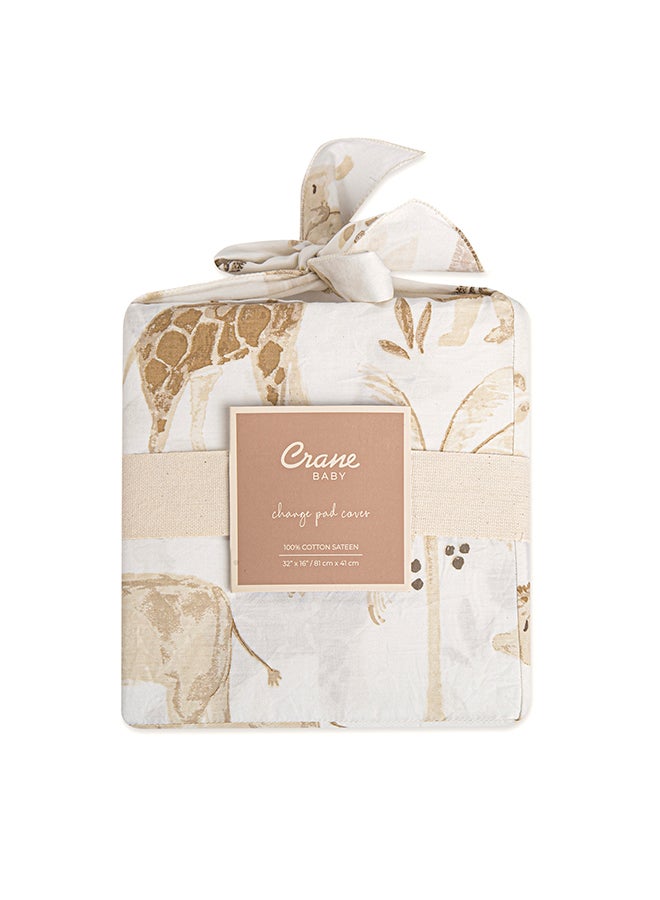 The changing pad cover from the Kendi collection is the perfect whimsical accent for any zoo or - Image 2