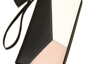 Ladies Purse Wallet PU Leather Long Women Wallet Card Holder Organizer Wallet Wrist let Clutch