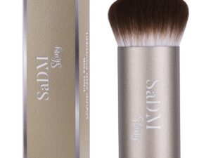 SaDM Shiny Kabuki Foundation Brush – Vegan, Cruelty-Free Buffer Brush for Flawless Foundation