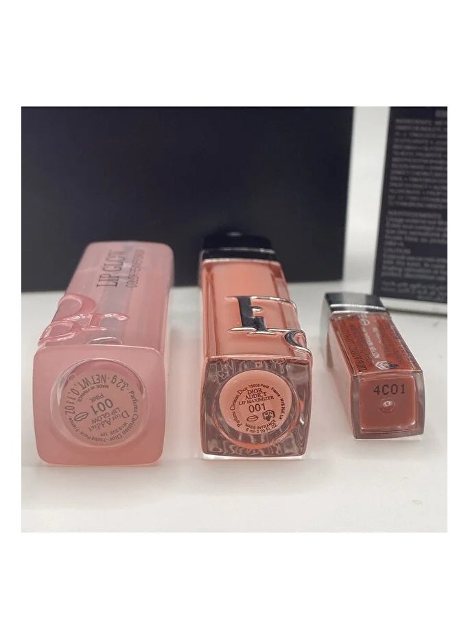 The Dior Addict 3-Piece Lip Essentials Set (001 Pink) - Image 5