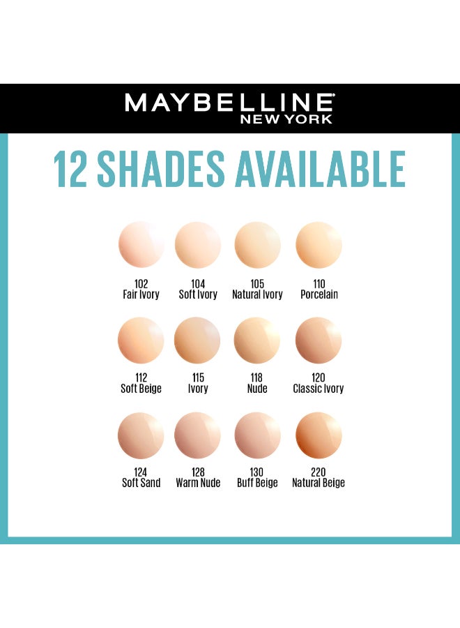 Fit Me® Matte + Poreless Foundation face makeup. This lightweight foundation mattifies and refines - Image 5