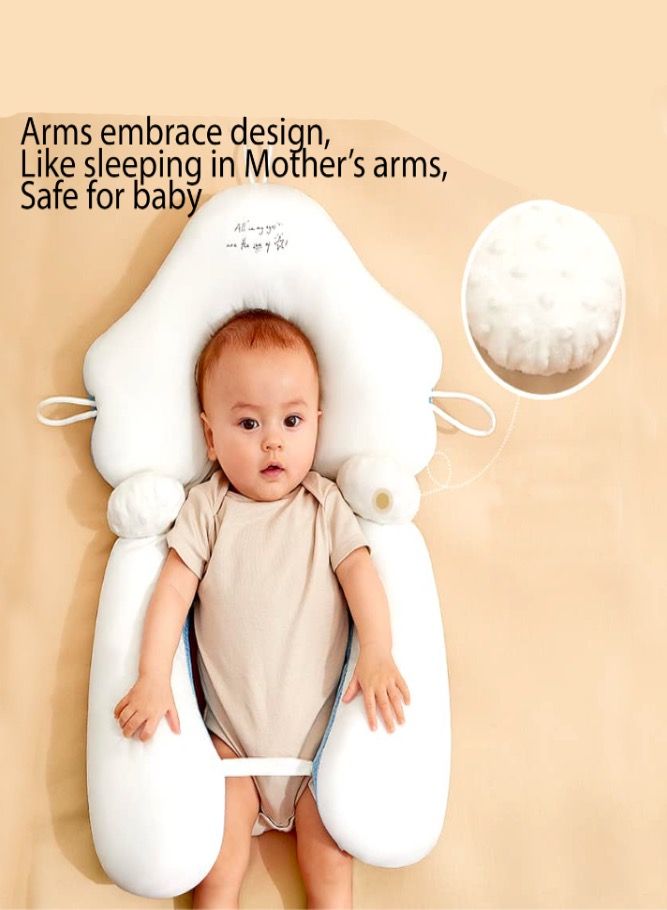 Prevent Flat Head: Adjustable curved pillow for baby prevent your little one from obtaining a flat - Image 2