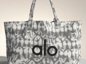 Alo Yoga Bag, Single-shoulder Canvas Bag for both Men and Women, Large-capacity Shopping bag,