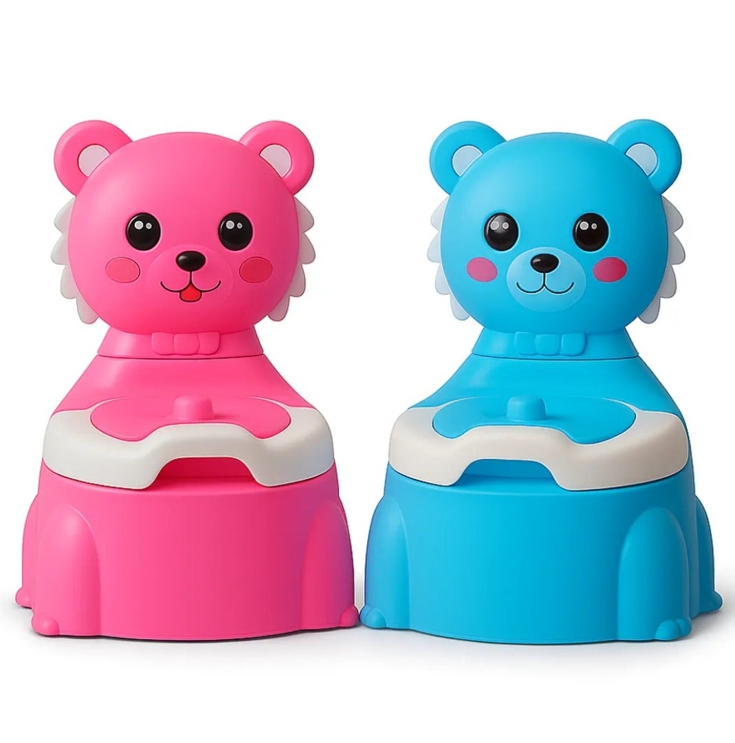 Baby Potty Seat Chair Kids Potty Training seat for Baby Toddlers with Closing Lid, High Back & - Image 2