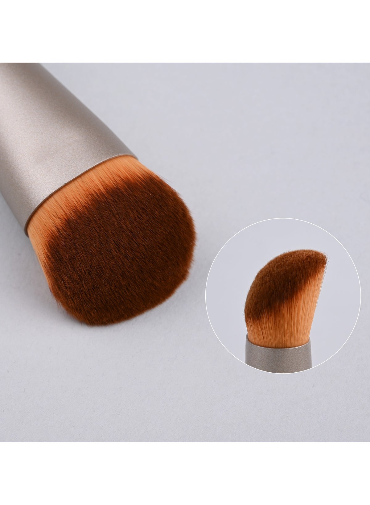 SaDM Shiny Mini Foundation Brush – Versatile Makeup Brush for Foundation, Powder, & Blush - Image 4