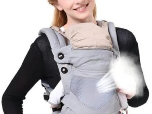 Baby Carrier Ergonomic Breathable 4-in-1 Mesh, Infant Carrier Front Back Carry Adjustable