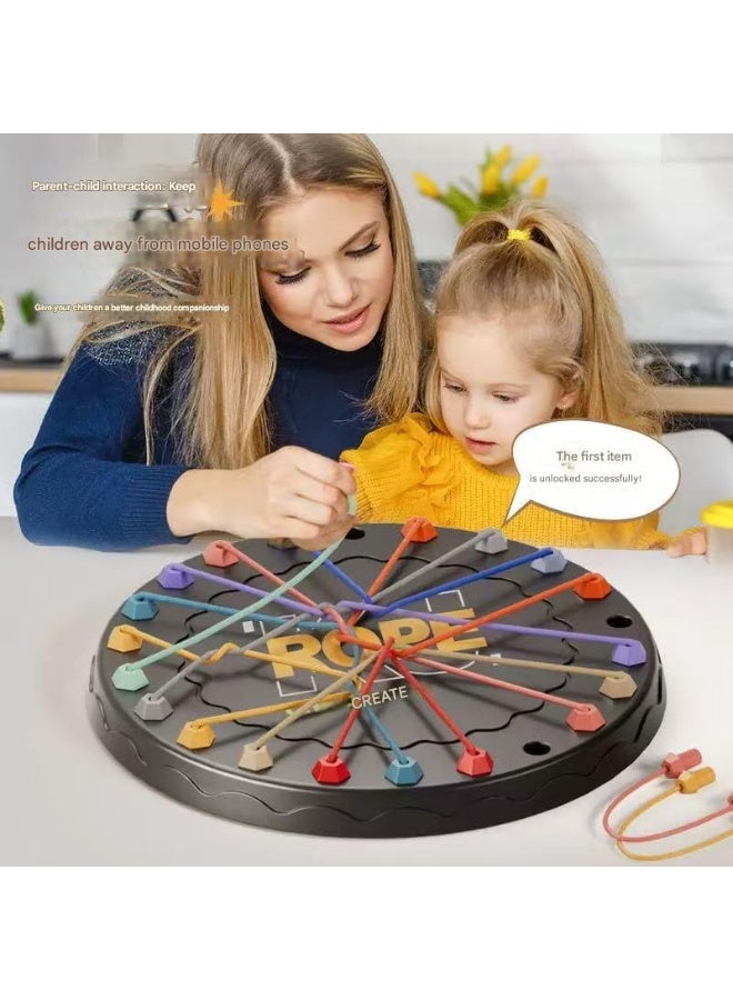 Unraveling the rope battle challenge board game toys for children puzzle logic thinking development - Image 4