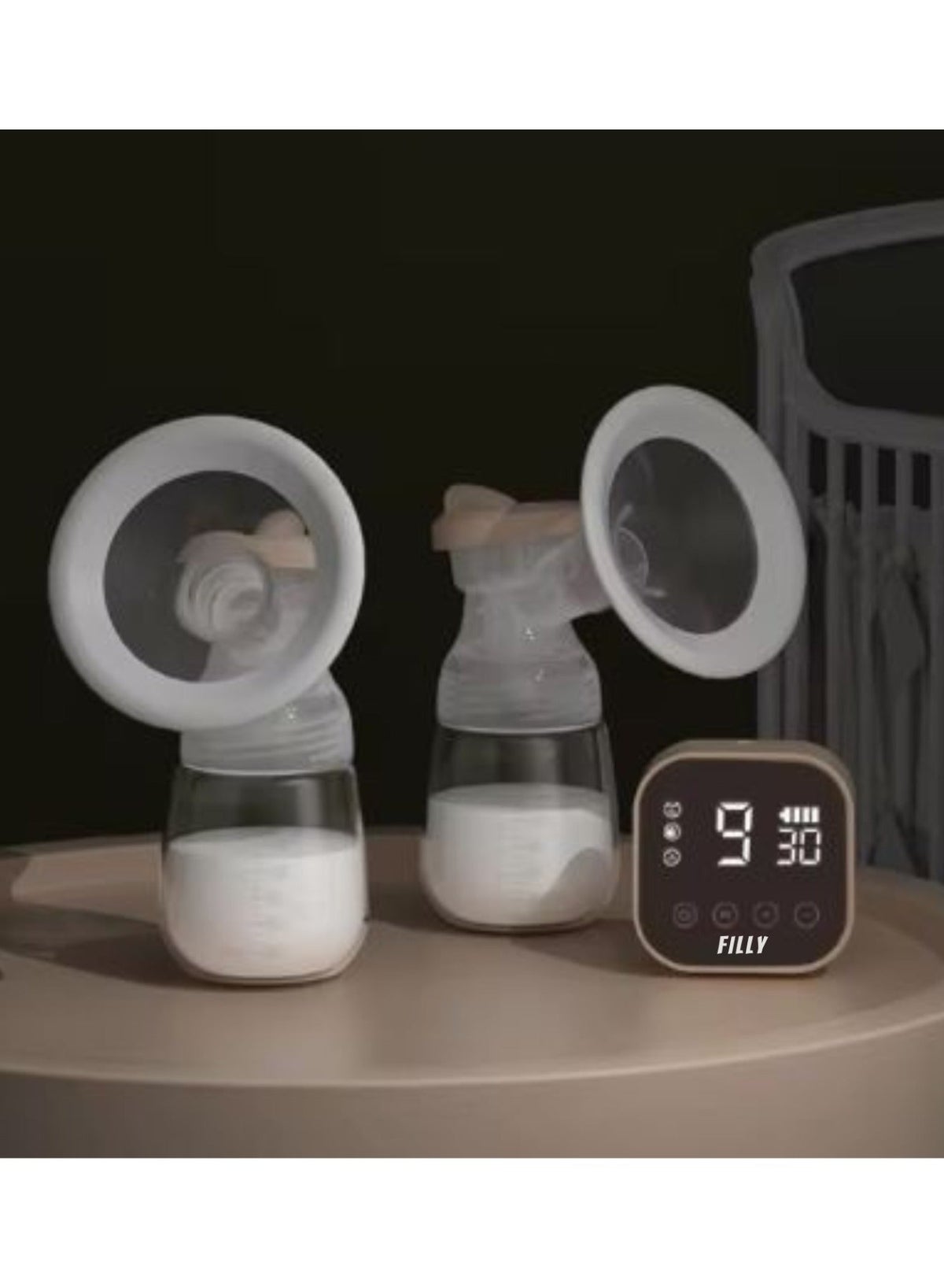 Electric Double Breast Pump with Lactation Function Wearable Hands Free Electric Automatic - Image 2