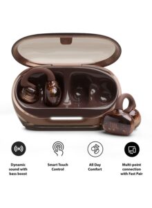 JBL Soundgear Clips True Wireless Open-Ear Headphones, 32H Playtime, IP54