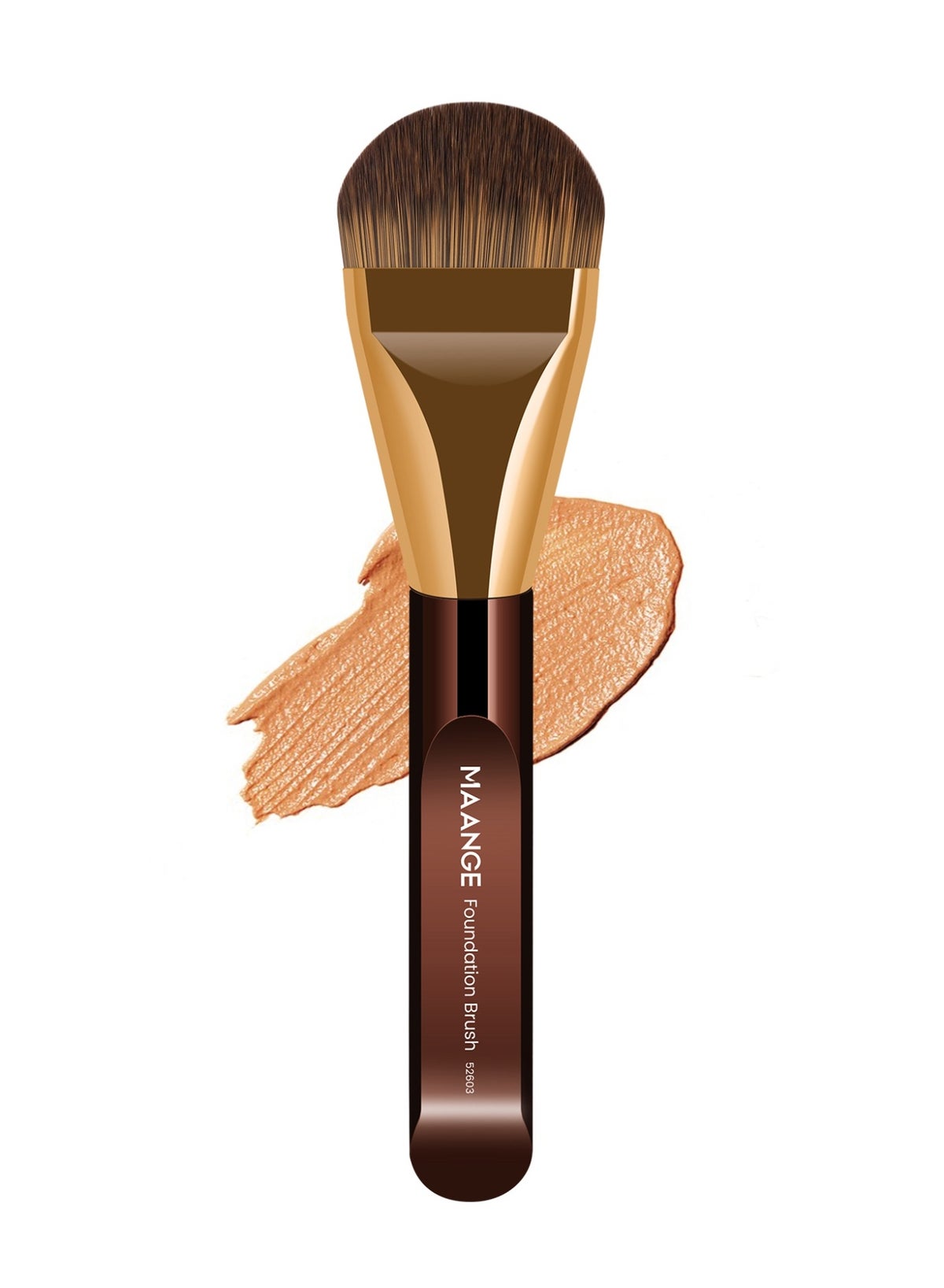 Ultra-Soft Makeup Brush for Foundation & Powder – Portable Cosmetic Applicator for Smooth, Even - Image 5