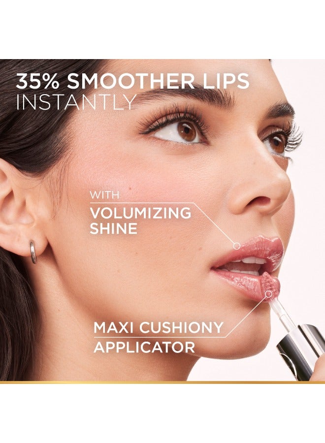 L’Oréal Paris Plump Ambition Hyaluron Lip Oil, Plumping Lip Oil With Hyaluronic Acid and - Image 3