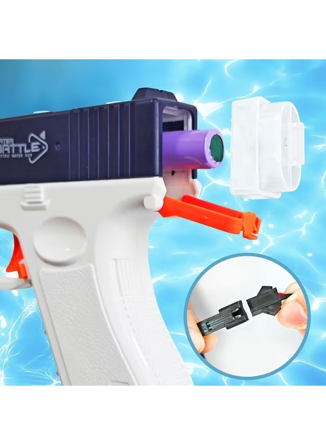 Electric Water Gun - High-Powered 9.75meter Range Water Blaster with 500ml Large Capacity, - Image 4