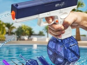 Electric Water Gun - High-Powered 9.75meter Range Water Blaster with 500ml Large Capacity,