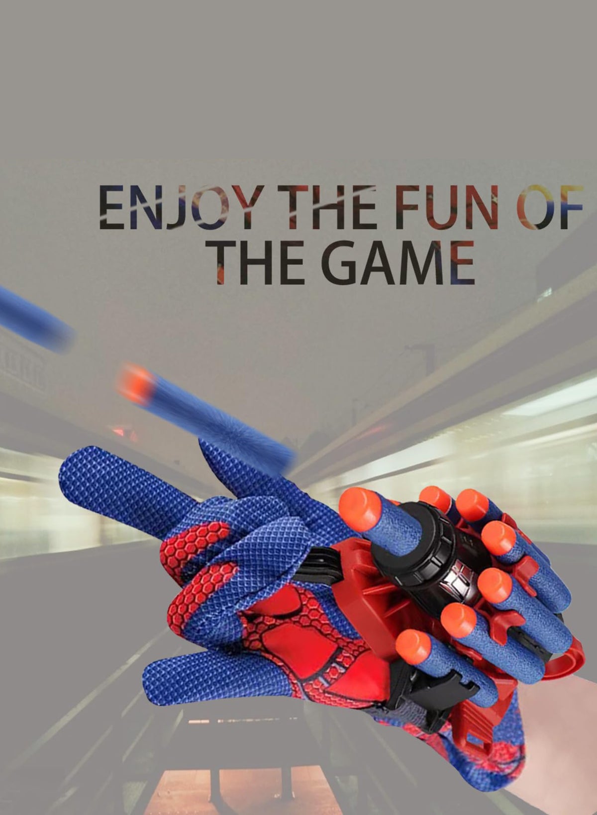 Shooting Toys,Children's Role-Playing launchers with Gloves,Wrist Firing Toy, Foam - Image 4