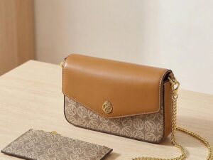 2PCS Bags for Ladies Women Hand Bag & Sling Bag Set, Mini Crossbody Purse with Adjustable Gold