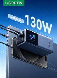Anker Nexode 20000mAh 130W Power Bank PD Fast Charging, Digital Display