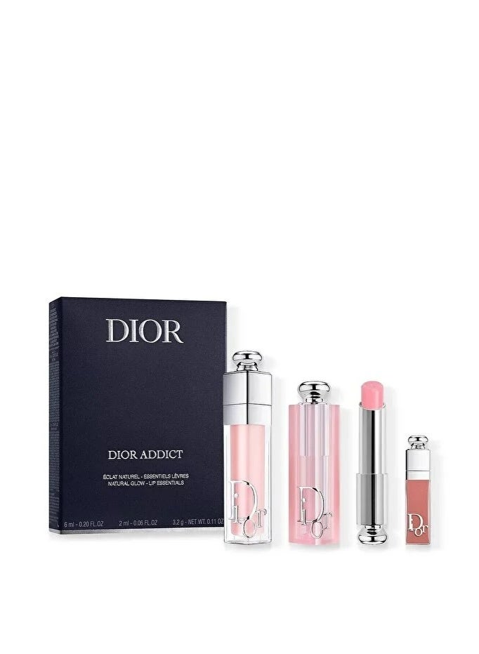 The Dior Addict 3-Piece Lip Essentials Set (001 Pink) - Image 2