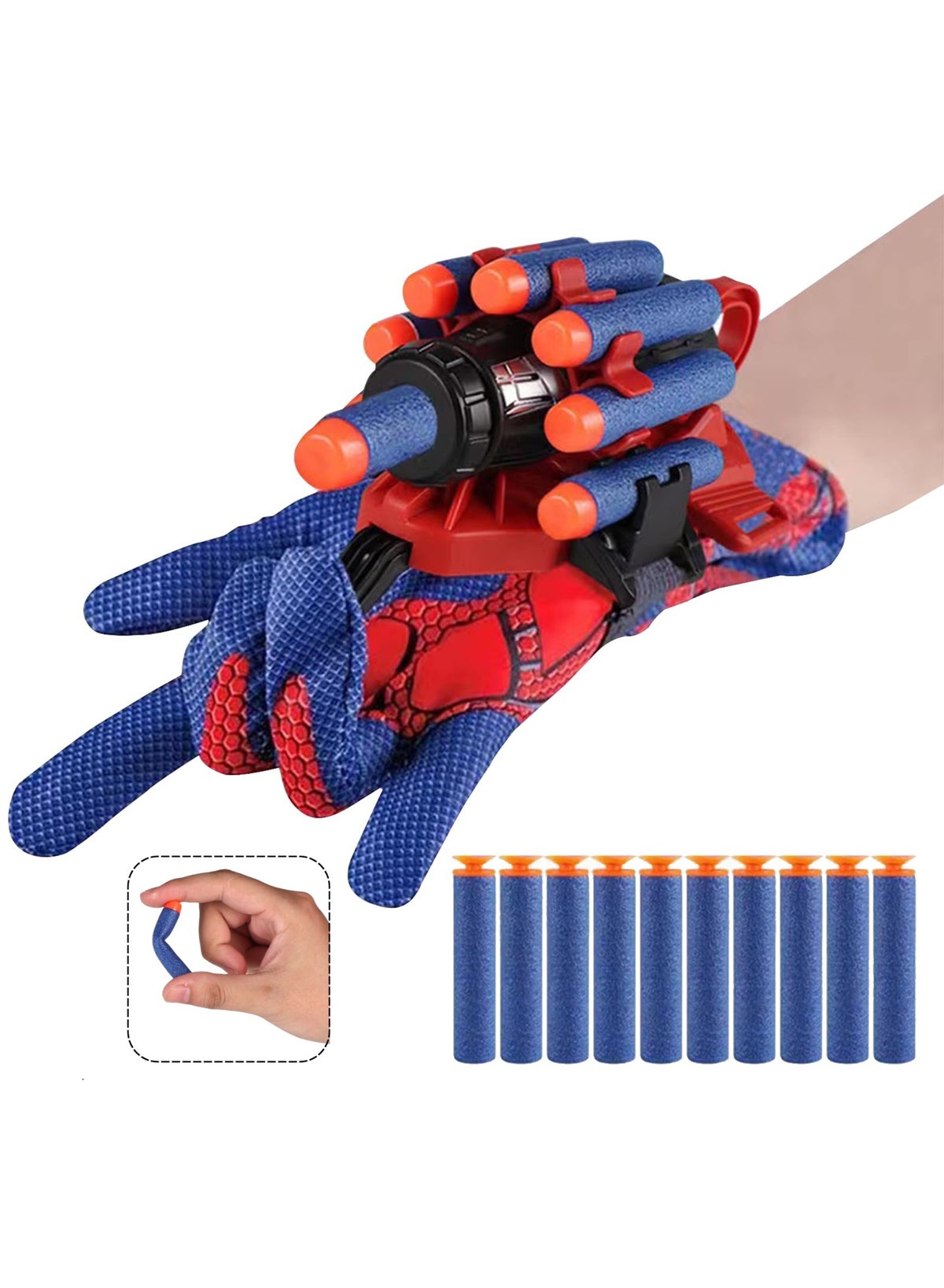 Shooting Toys,Children's Role-Playing launchers with Gloves,Wrist Firing Toy, Foam