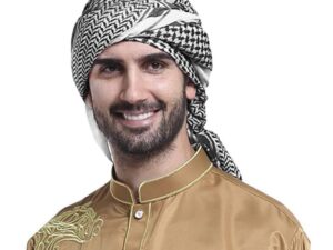 Sure thing! The Men Arab Shemagh Headscarf is a versatile and culturally significant accessory that